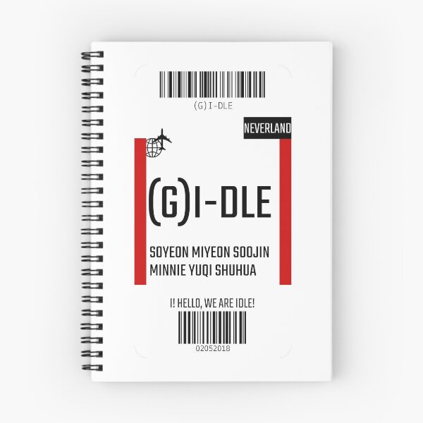 Item preview, Gidle Boarding Pass  designed and sold by puki-ycdi.