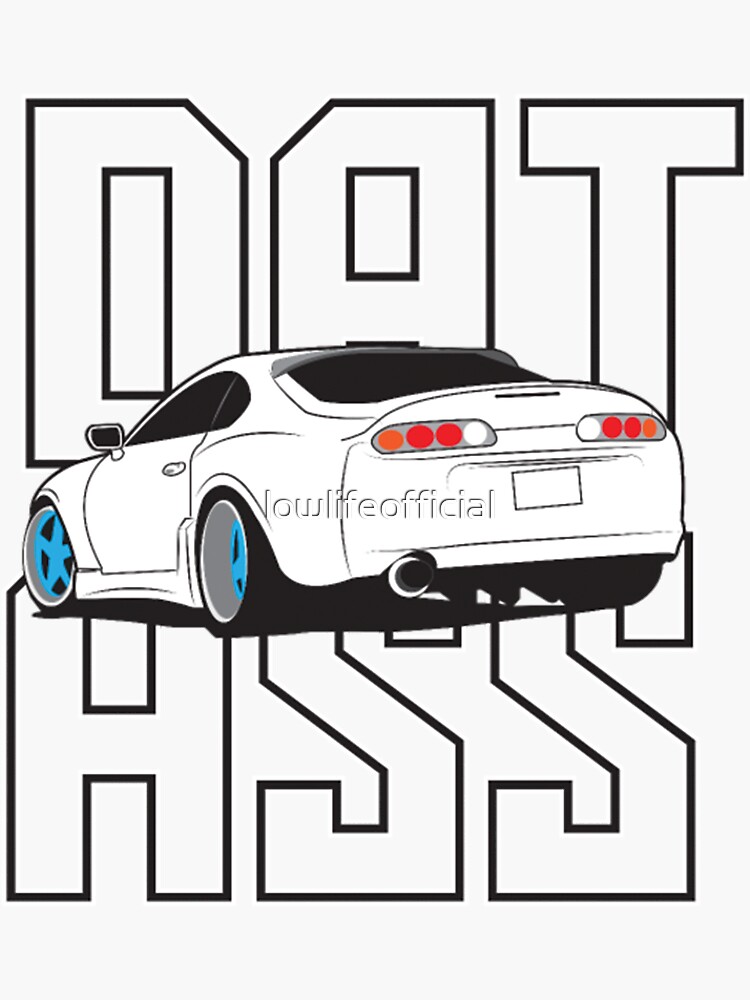Dat Ass Sticker For Sale By Lowlifeofficial Redbubble