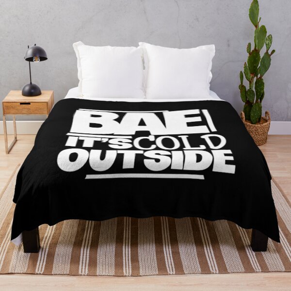 Artikelvorschau, Winter Holidays T-ShirtBAE IT'S COLD OUTSIDE entworfen und verkauft von DoverDasiva.