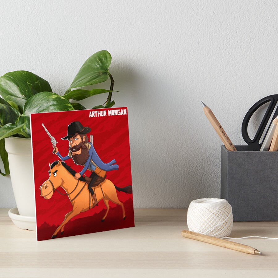 Póster Del Diario De Arthur Morgan - Red Dead Redemption 2, Tamaño A5 Para Decoración De Pared
