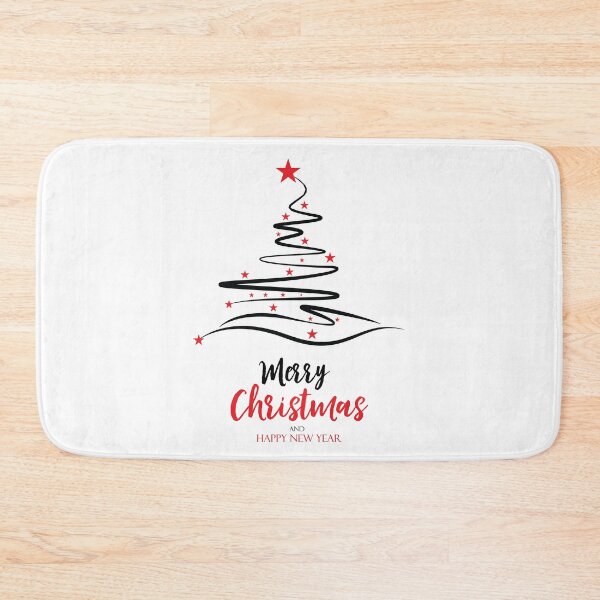 Item preview, Merry Christmas and Happy New Year | Christmas Tree, Drawing Line designed and sold by I'm  Redz.