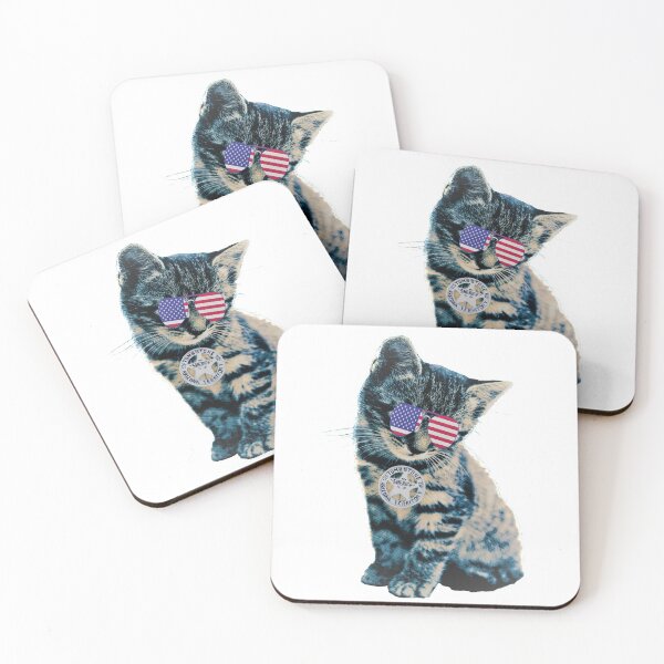 Item preview, Kitten Sheriff USA  designed and sold by MottoDigging.