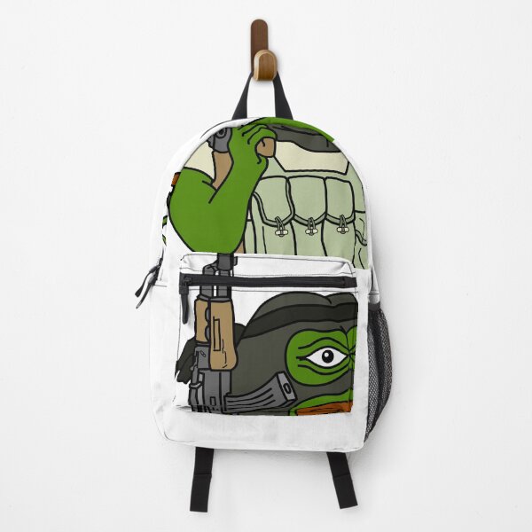 Item preview, Pepe the green frog with Ak47 rifle terrorist Look designed and sold by ShopEasy9.