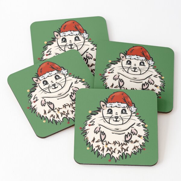 Item preview, Cute Christmas Hedgehog designed and sold by BioLushGraphics.