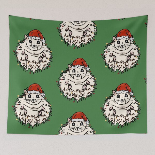 Item preview, Cute Christmas Hedgehog designed and sold by BioLushGraphics.