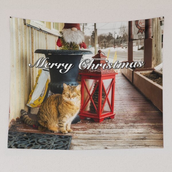 Item preview, Country Store Christmas Cat 2 designed and sold by Robert Alsop.