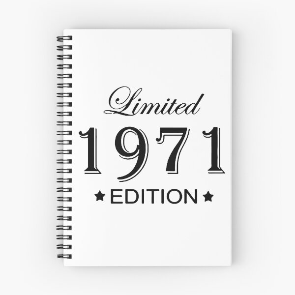 Item preview, Limited Edition 1971 Born in August 1971 53 Years of Being Awesome Birthday Anniversary Gift Idea Holiday Fun Party Premium Apparel Funny Xmas designed and sold by DesignByHeartUK.