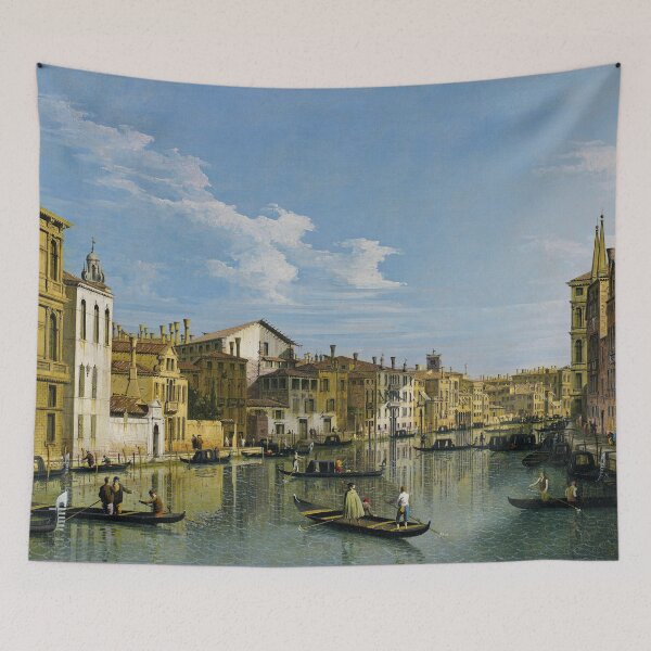 Item preview, The Grand Canal in Venice from Palazzo Flangini to Campo San Marcuola - Canaletto designed and sold by brushandframes.