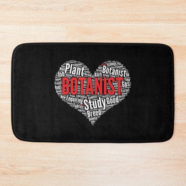 Item preview, Botanist Heart Shape Word Cloud Design Scientist design designed and sold by theodoros20.