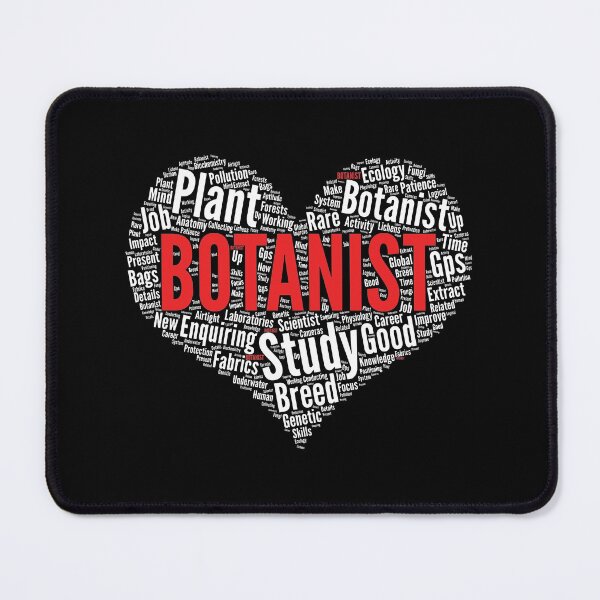 Item preview, Botanist Heart Shape Word Cloud Design Scientist design designed and sold by theodoros20.