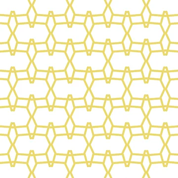 Vorschaubild zum Design Yellow and White Tessellation Line Pattern 9 Pairs Dulux 2022 Popular Colour Lemon Jester von ColorOfTheYears