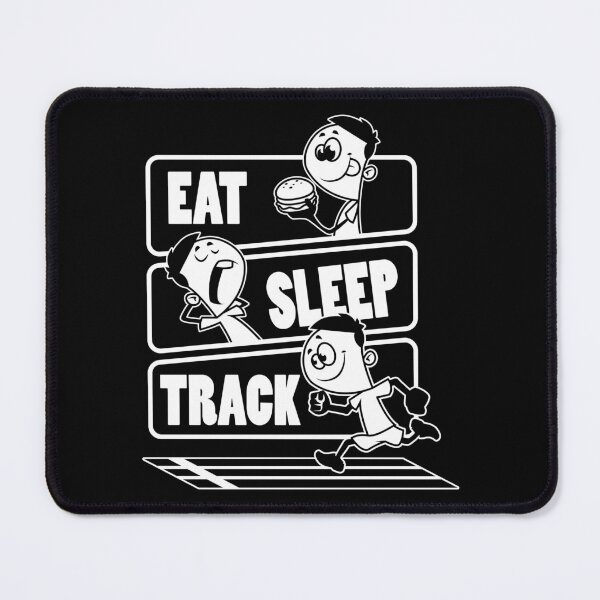 Item preview, Eat Sleep Track - Track and field Athletic Contests Gift graphic designed and sold by theodoros20.