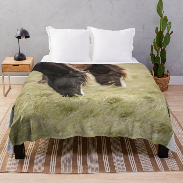 Item preview, Beautiful blue eyed Icelandic horse designed and sold by BerryvineImage.