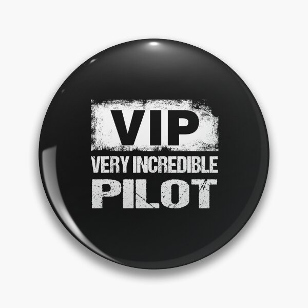 Item preview, Funny VIP Very Incredible Pilot Flieger Aviation Design  designed and sold by stearman.