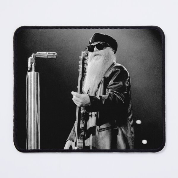 Item preview, Dusty Hill BW Photograph designed and sold by ConcertImages.