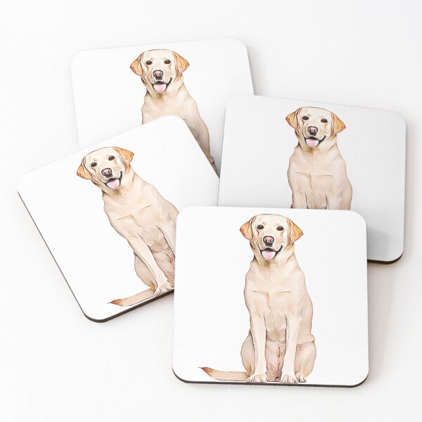 Item preview, Happy Yellow Lab doggo designed and sold by charlo19.