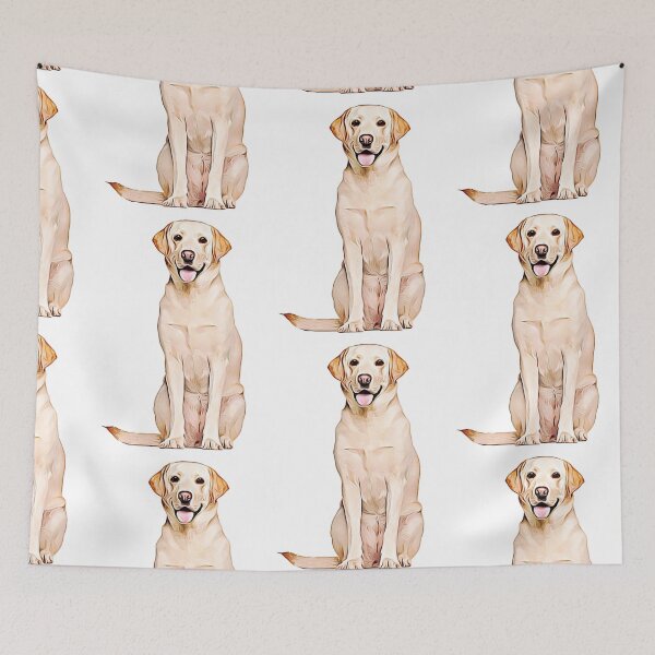 Item preview, Happy Yellow Lab doggo designed and sold by charlo19.
