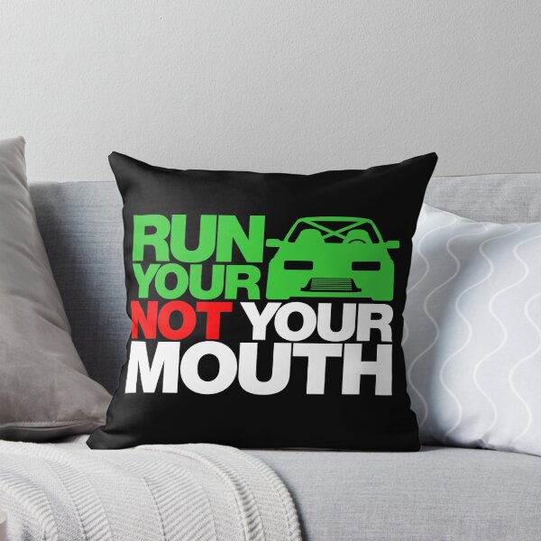 Item preview, RUN YOUR CAR. NOT YOUR MOUTH. (5) designed and sold by PlanDesigner.