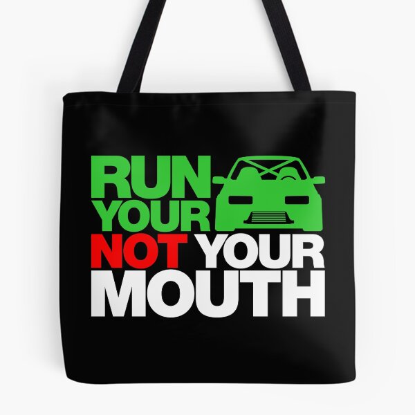 Item preview, RUN YOUR CAR. NOT YOUR MOUTH. (5) designed and sold by PlanDesigner.