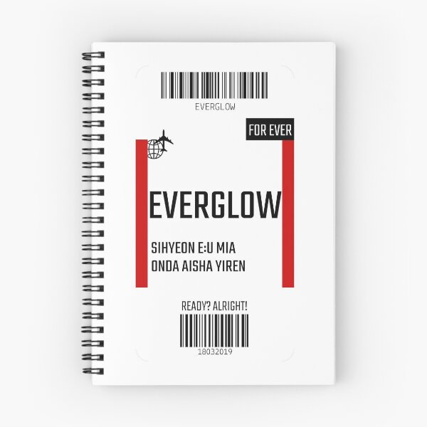 Item preview, Everglow Boarding Pass  designed and sold by puki-ycdi.