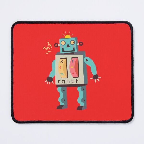 Item preview, Happy Retro Robot designed and sold by emilykskinner.