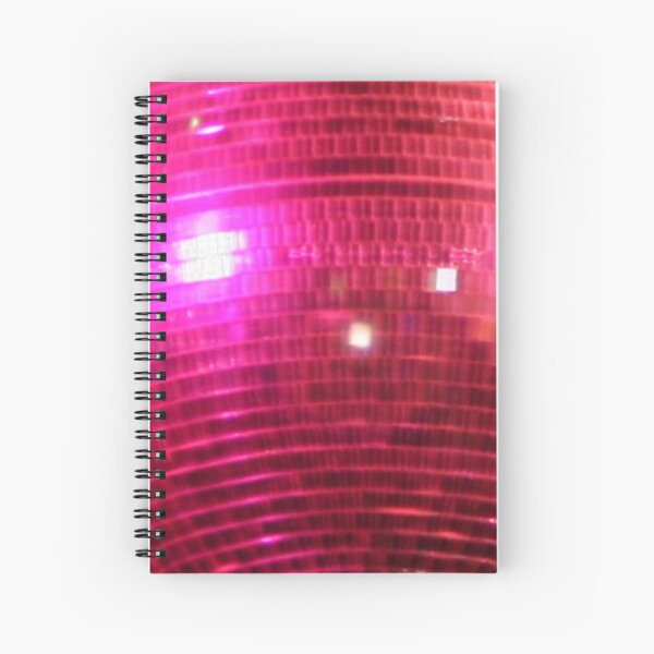 pink disco ball | Spiral Notebook