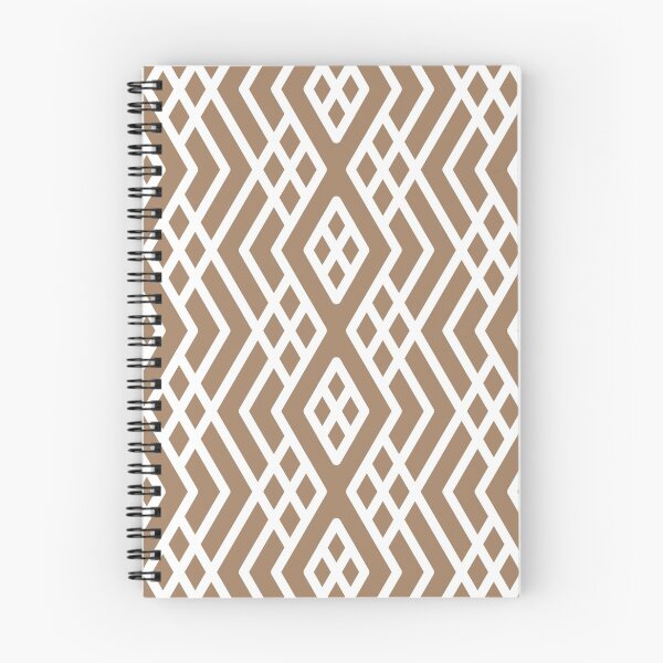 Item preview, Brown and White Modern Shape Mosaic Pattern 3 Pairs Dulux 2022 Popular Colour Spiced Honey designed and sold by ColorOfTheYears.