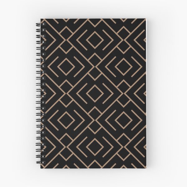 Item preview, Black and Brown Geometric Shape Mosaic Pattern 4 Pairs Dulux 2022 Popular Colour Spiced Honey designed and sold by ColorOfTheYears.