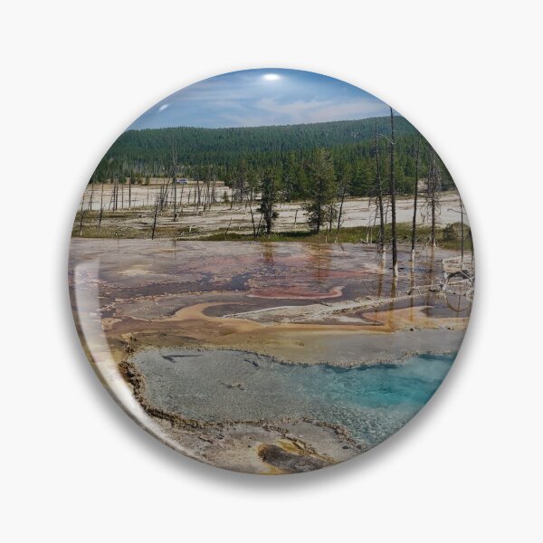 Item preview, Yellowstone en agosto designed and sold by UponRaspberry.