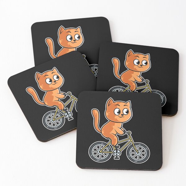 Item preview, Cat Bicycle Cyclist Cycling graphic designed and sold by theodoros20.