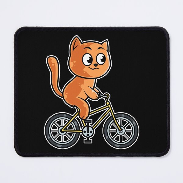 Item preview, Cat Bicycle Cyclist Cycling graphic designed and sold by theodoros20.