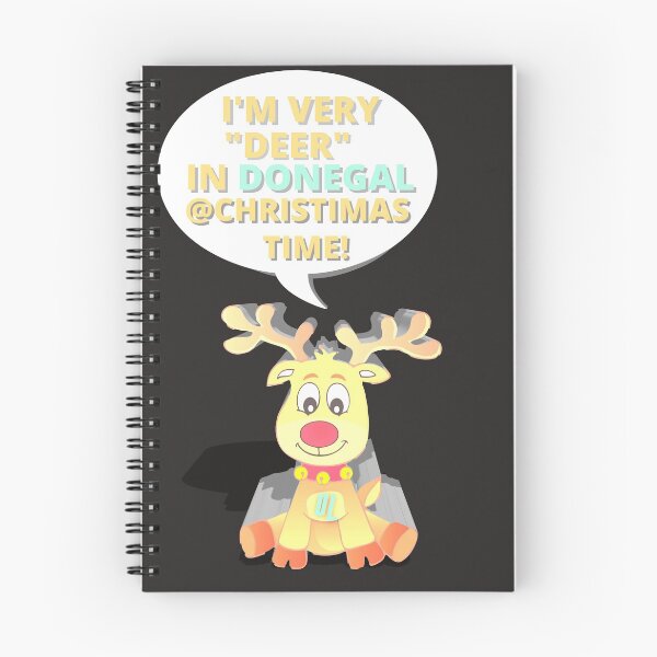 Item preview, I'm Very Deer In Donegal At Christmas Time Reindeer Christmas designed and sold by OliDesigns.