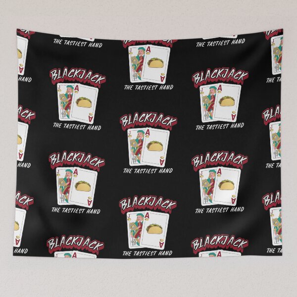 Item preview, Blackjack The Tastiest Hand | Taco and Blackjack designed and sold by MoonsmileProd.