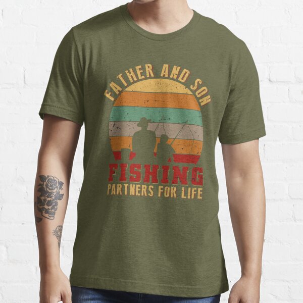 Dad son fishing matching Essential T-Shirt for Sale by MTBstore