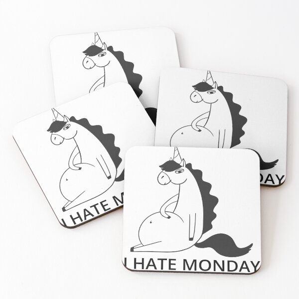 Item preview, I hate monday designed and sold by SolArt88.