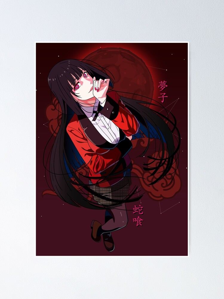 Jabami Yumeko, Anime kakegurui | Poster