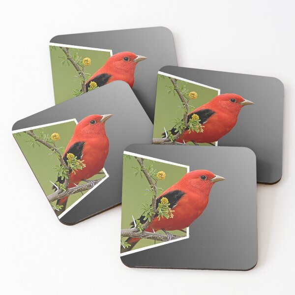 Item preview, Red bird out of frame designed and sold by Rammohanrao Kilari.
