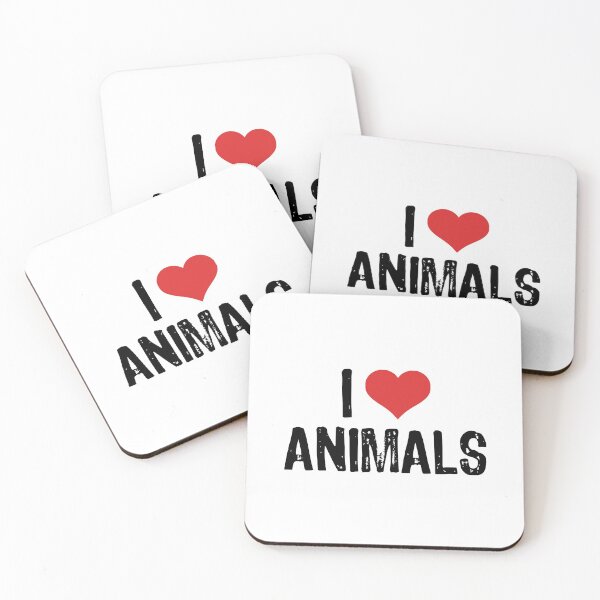 Item preview, I Love Animals designed and sold by The "I Love Everything" Shop.