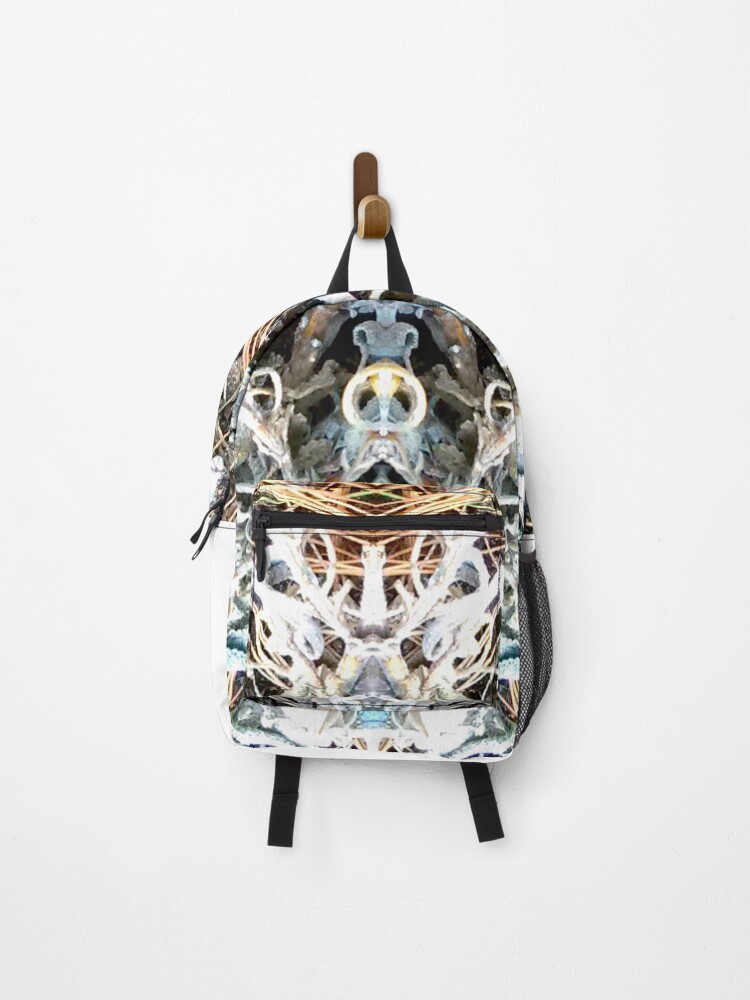 Thumbnail 1 of 3, Backpack, silver  designed and sold by InfinitePathArt.