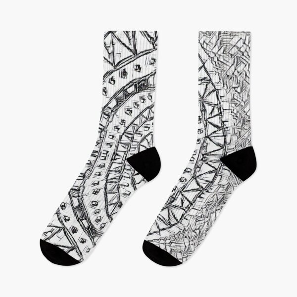 Item preview, Black And White Aztec Oval Pattern designed and sold by Designs By YL.