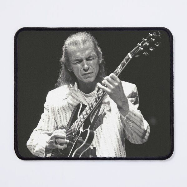 Item preview, Steve Howe BW Photograph designed and sold by ConcertImages.