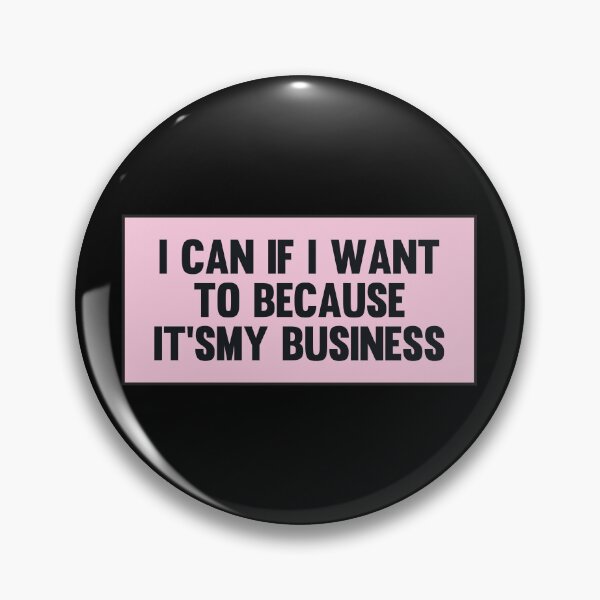 Item preview, I Can If I Want to Because It’s My Business - Tabitha Brown Quote designed and sold by kindxinn.