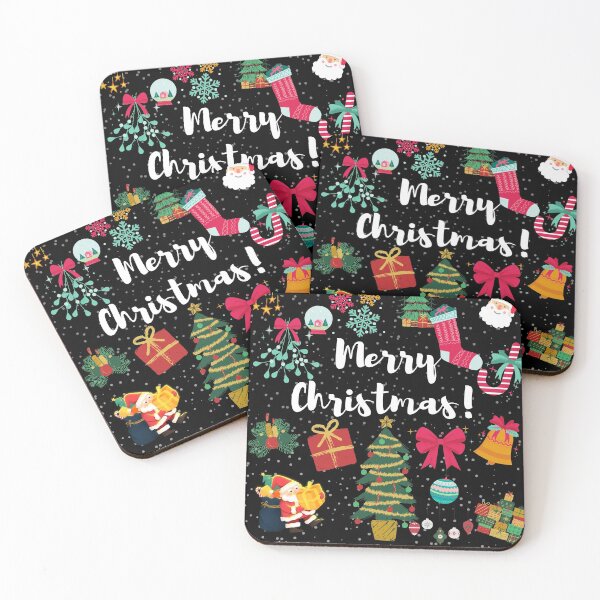 Item preview, Cool colorful Merry Christmas - Seasonal Greetings! design designed and sold by mark-taylor.