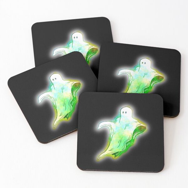 Item preview, ghostboo - dancing colorful ghost designed and sold by UnseenCreations.