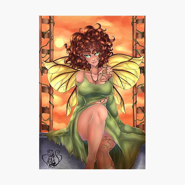 Item preview, Sunset Fairy designed and sold by NekopheliaArt.