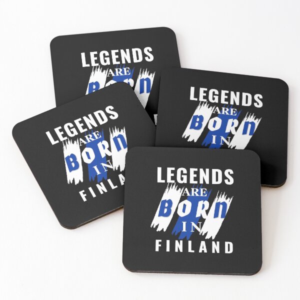 Item preview, LEGENDS ARE BORN IN FINLAND designed and sold by Hussain Shirts.