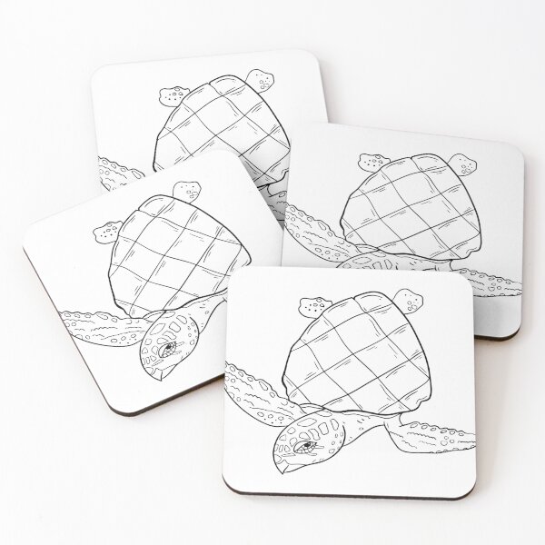 Item preview, Sea turtle swimming in the ocean designed and sold by SolArt88.