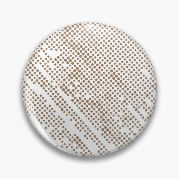 Item preview, Brown and White Polka Dot Abstract Pattern Pairs Dulux 2022 Popular Colour Spiced Honey designed and sold by ColorOfTheYears.