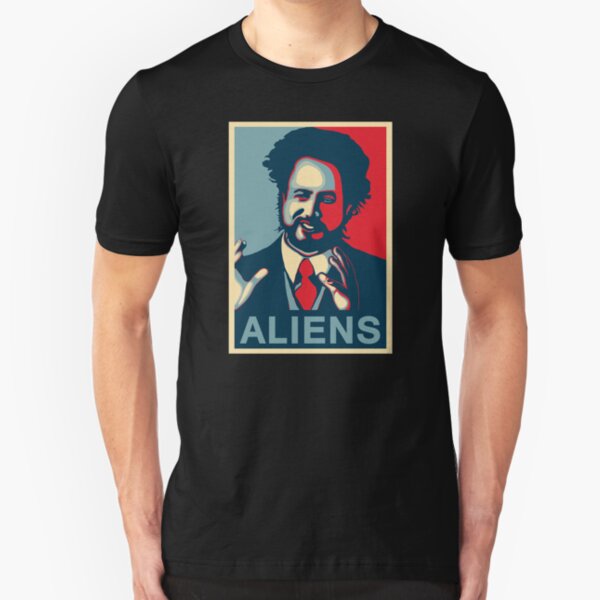 Ancient Aliens Giorgio A. Tsoukalos Slim Fit T-Shirt