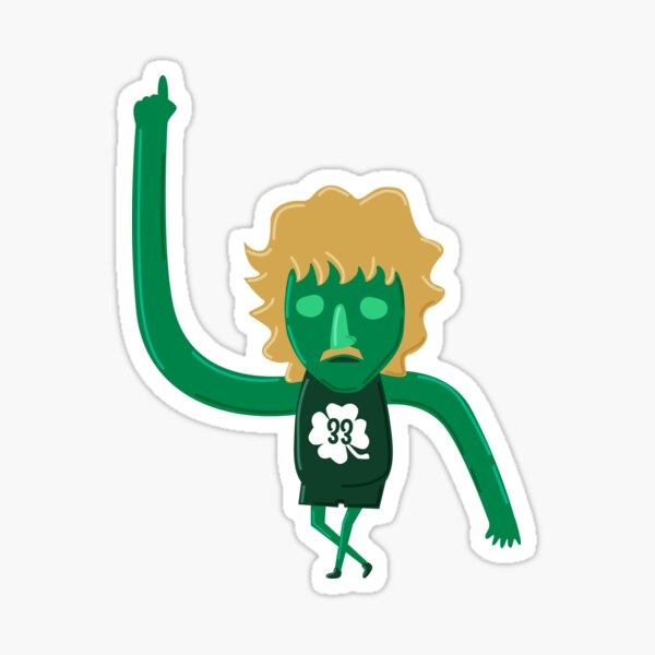 Larry Flippin' Bird Sticker